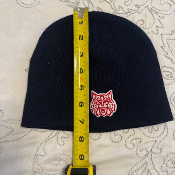 University of Arizona Wildcats Navy Blue Beanie Knit Hat - Picture 4 of 6